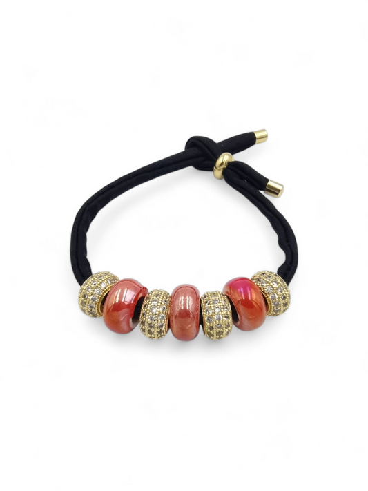 Aliki - Armband Rood/Goud