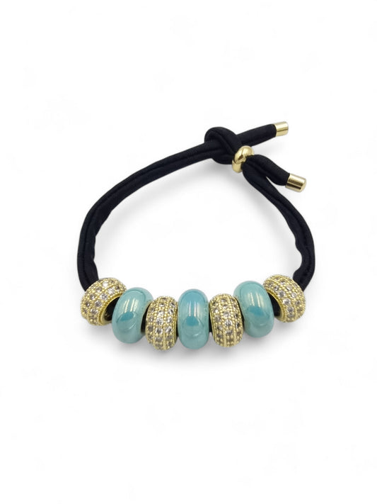 Aliki - Armband Turquoise/Goud