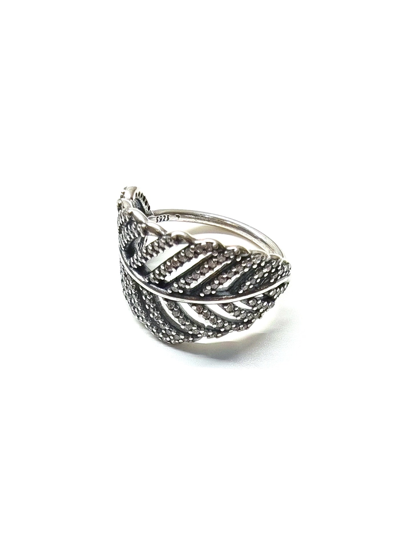 Zirkonia Leaf | Ring