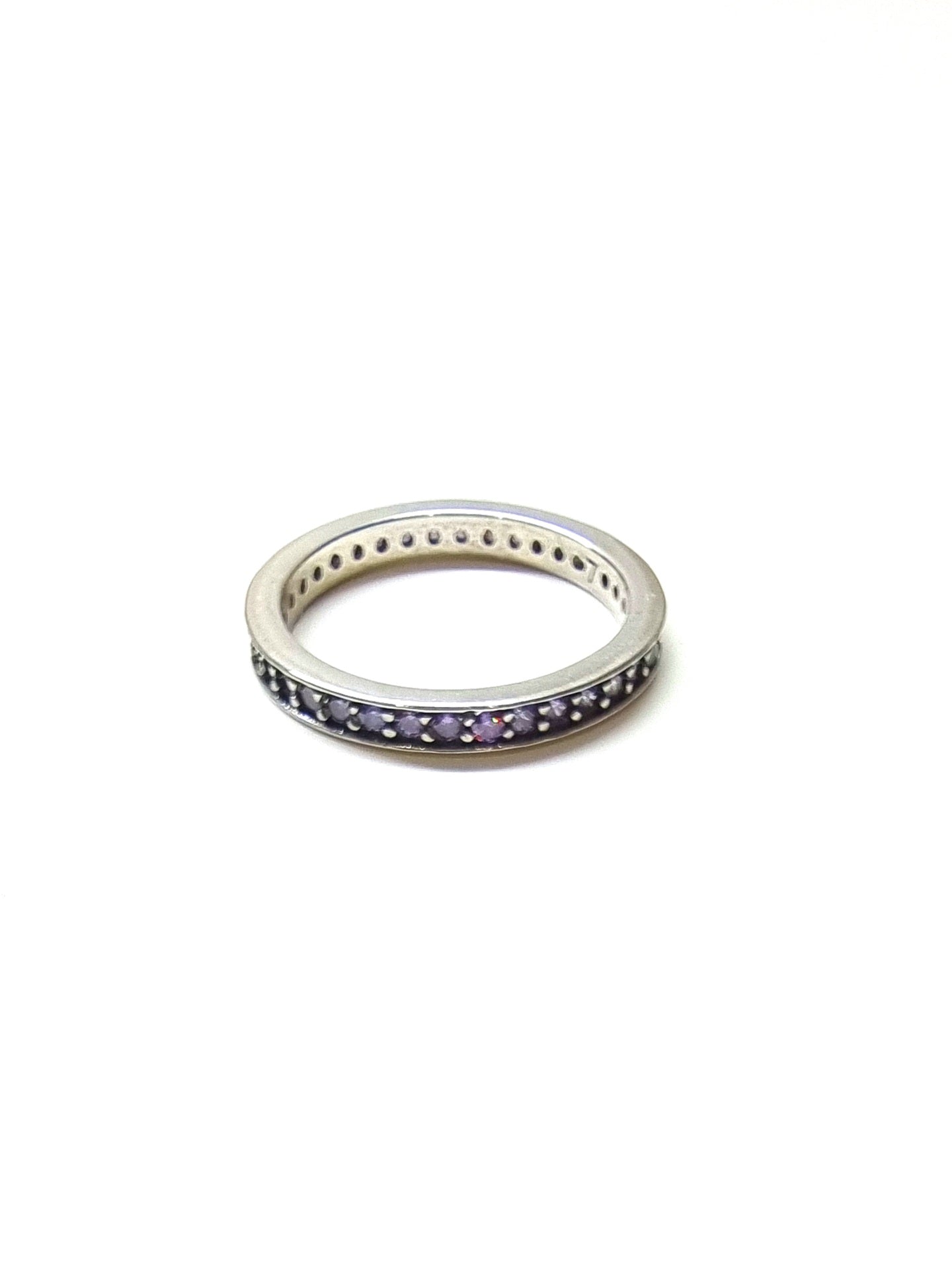 Paarse Zirkonia | Ring