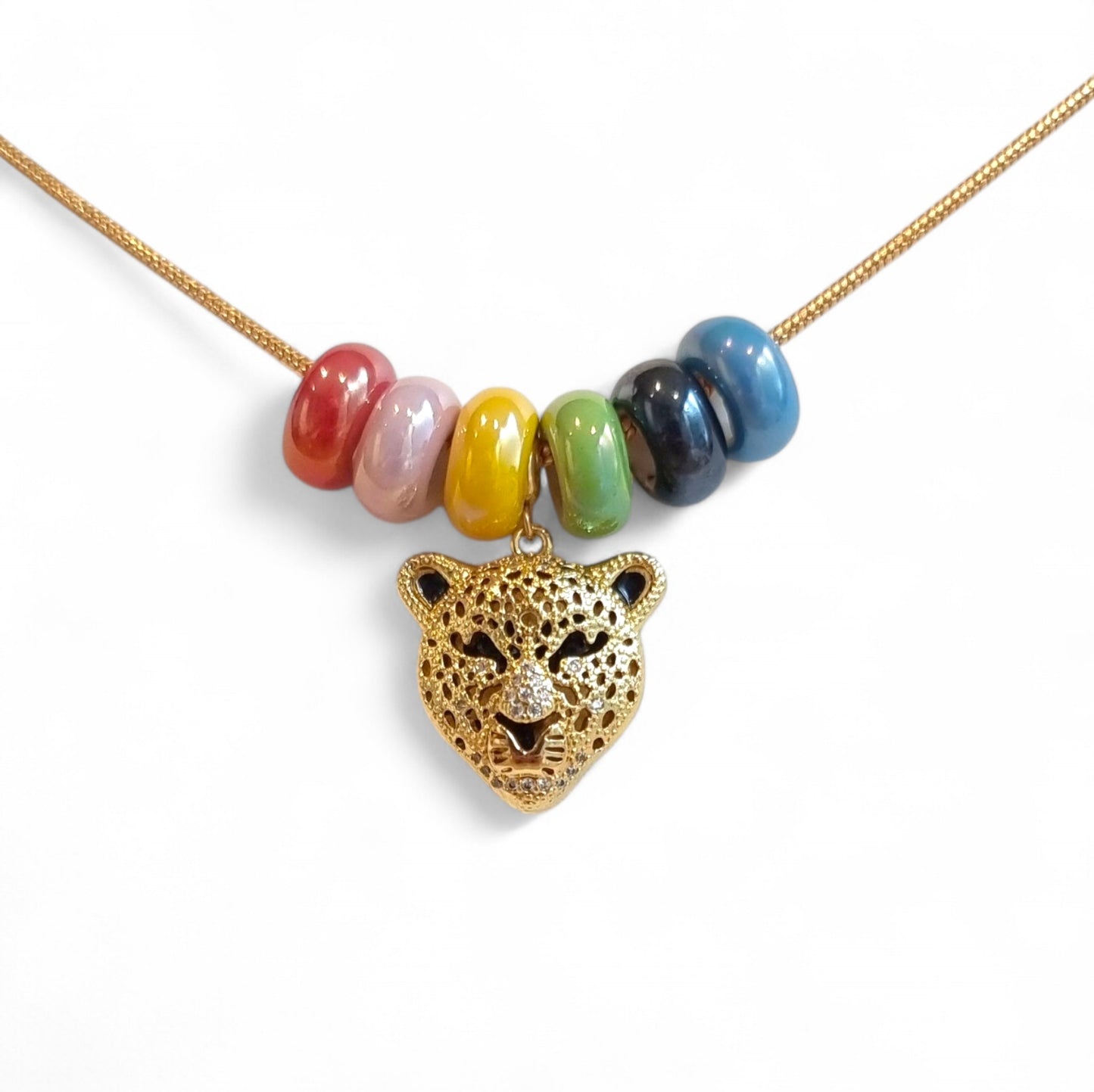 Aliki - Ketting Rainbow Tiger