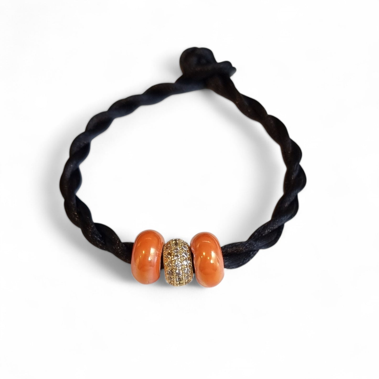 Aliki - Extra Satijn Twisted Armband