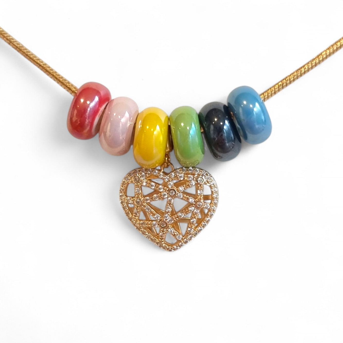 Aliki - Ketting Rainbow Hart