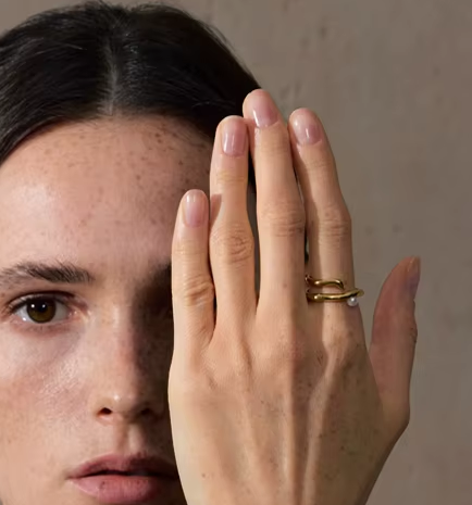 Geometrische Parel – Ring