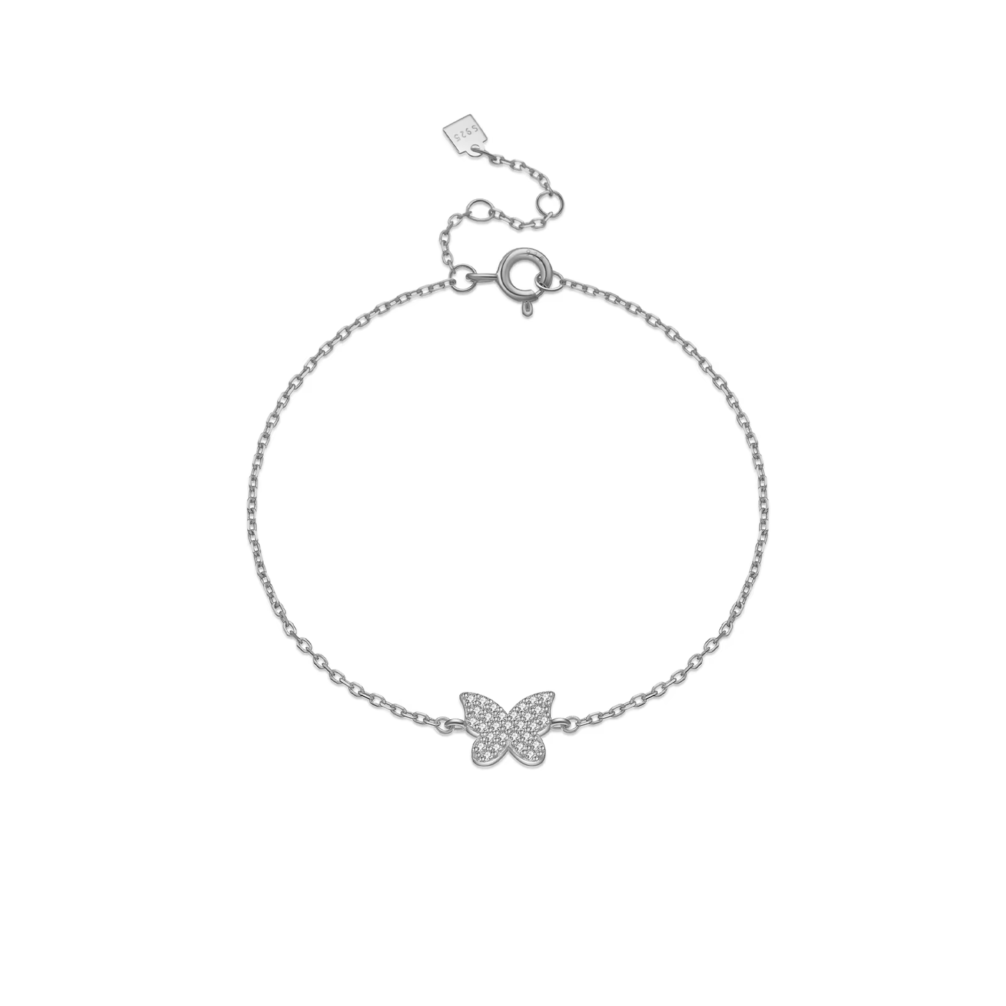 Armband 18kt Verguld Zilver | Butterfly