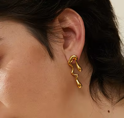 Asymmetrical Studs | Oorringen