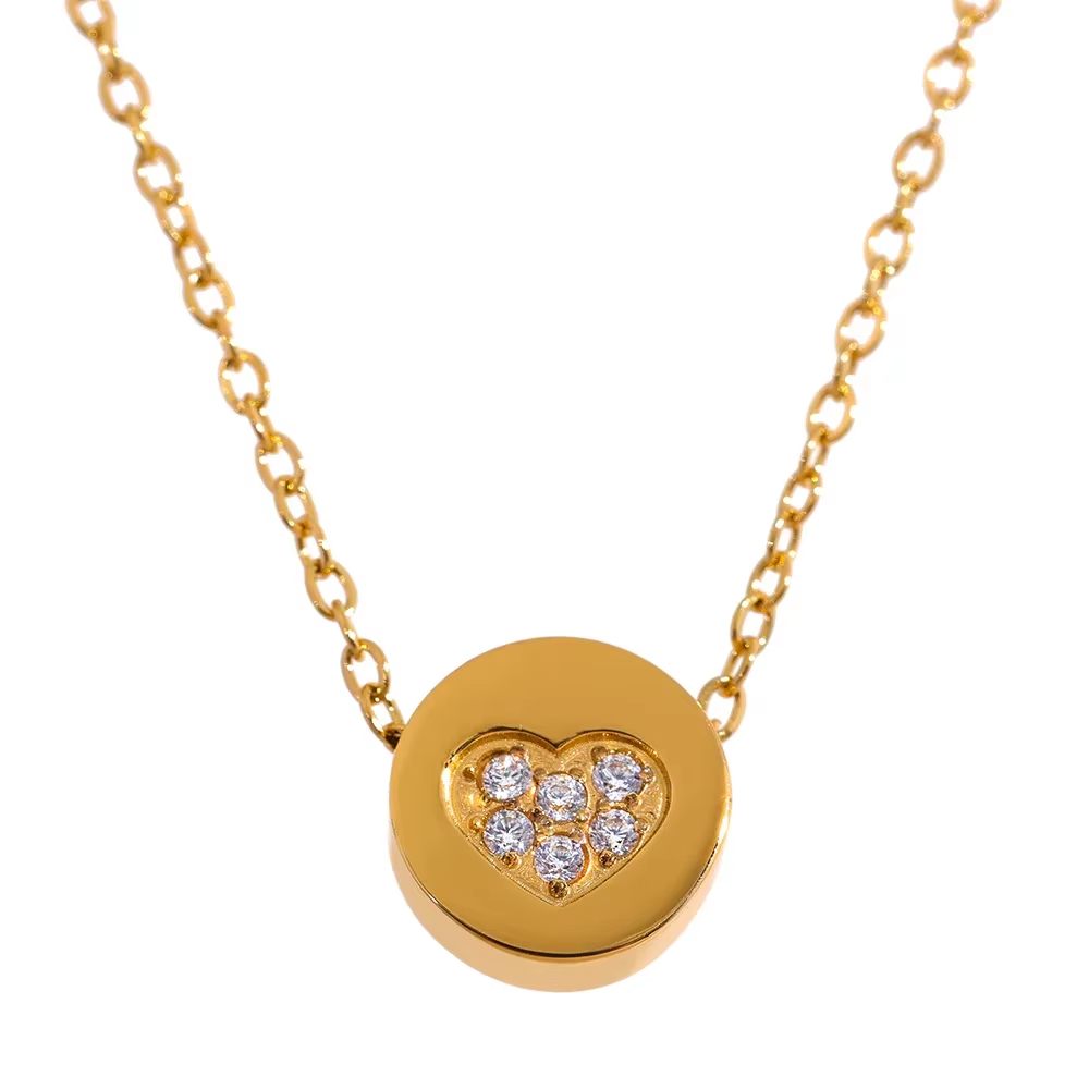 Ketting Edelstaal | Zirconia Hart