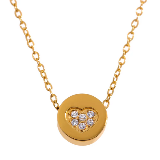 Ketting Edelstaal | Zirconia Hart