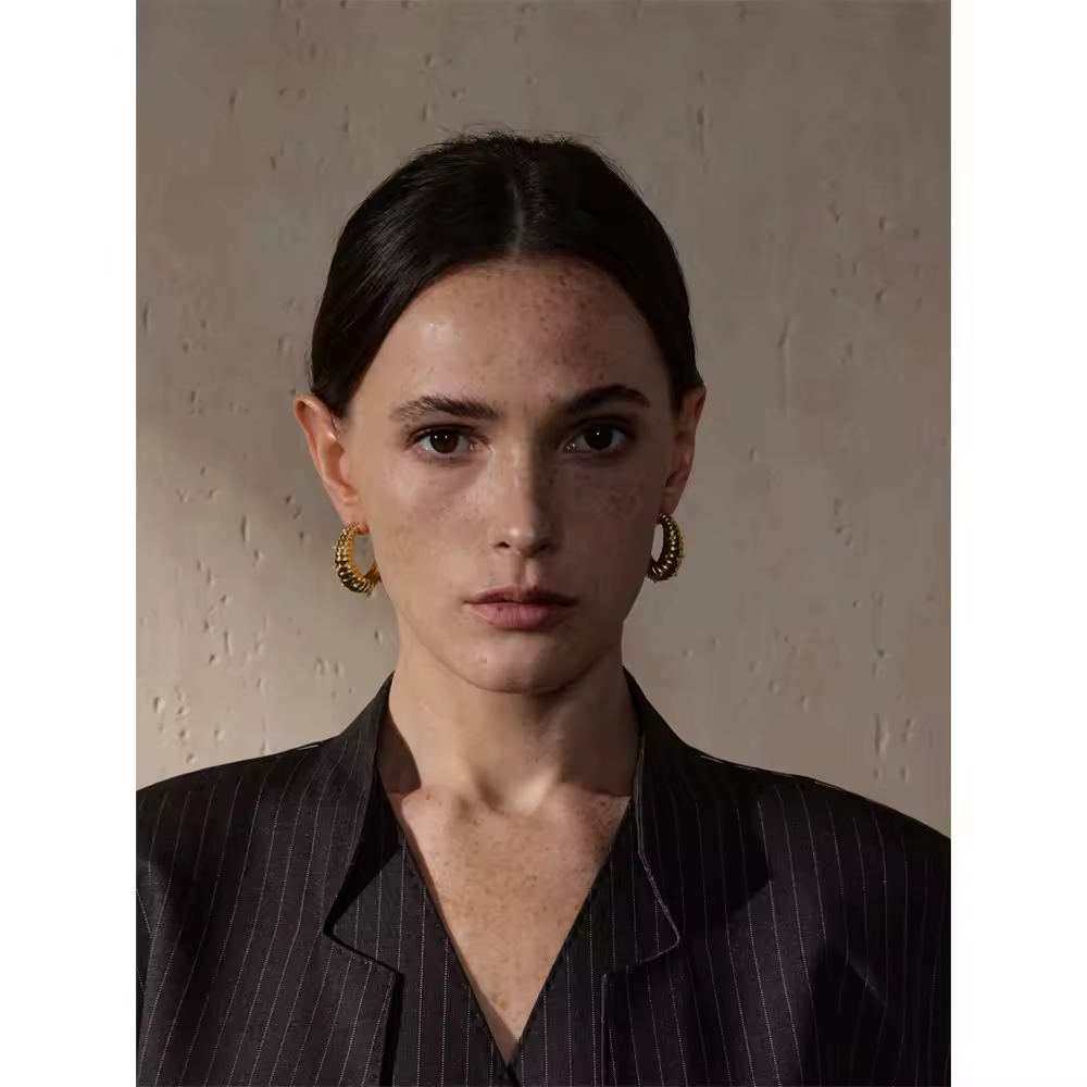Pearl C Studs | Oorringen