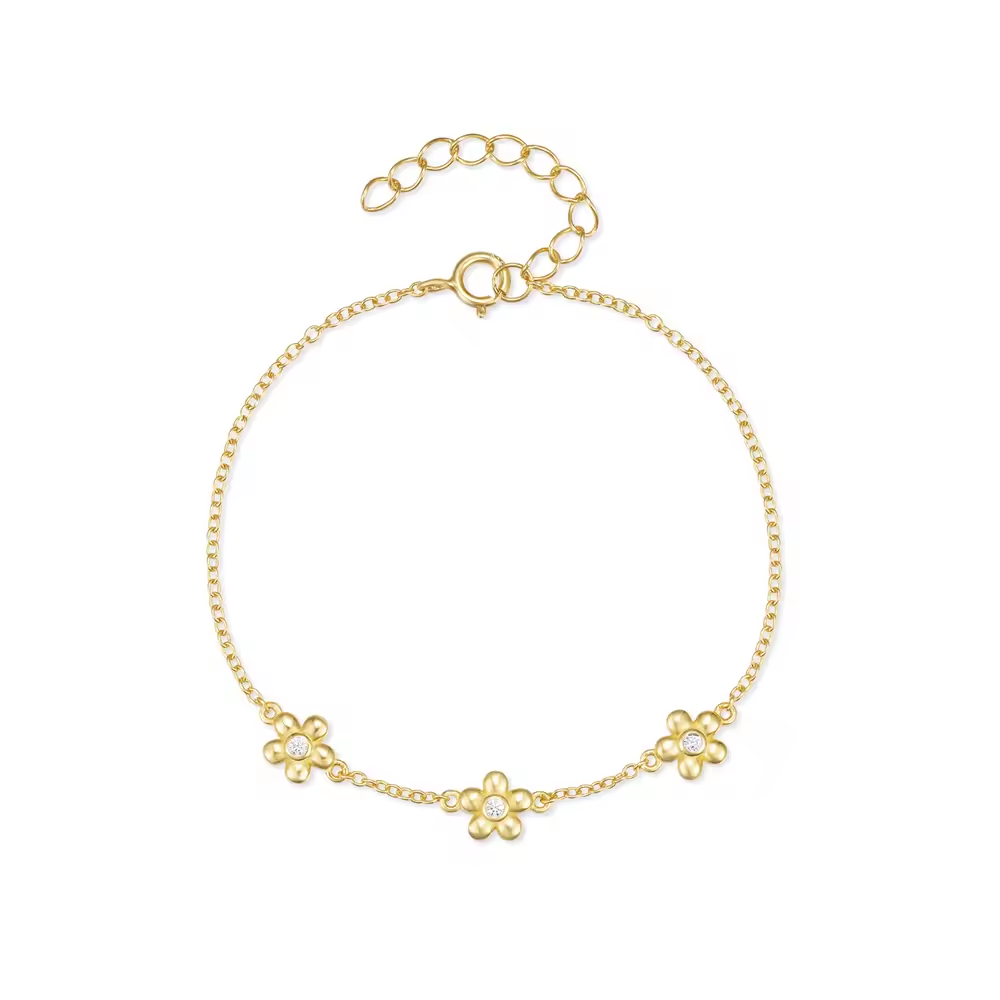 Armband 18kt Verguld Zilver | Daisy