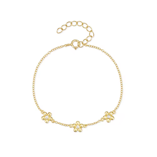 Armband 18kt Verguld Zilver | Daisy