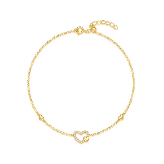 Armband 18kt Verguld Zilver | Sweetheart