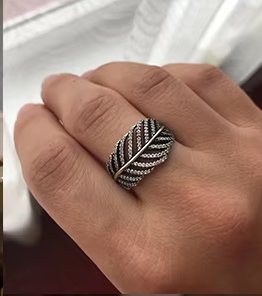 Zirkonia Leaf | Ring