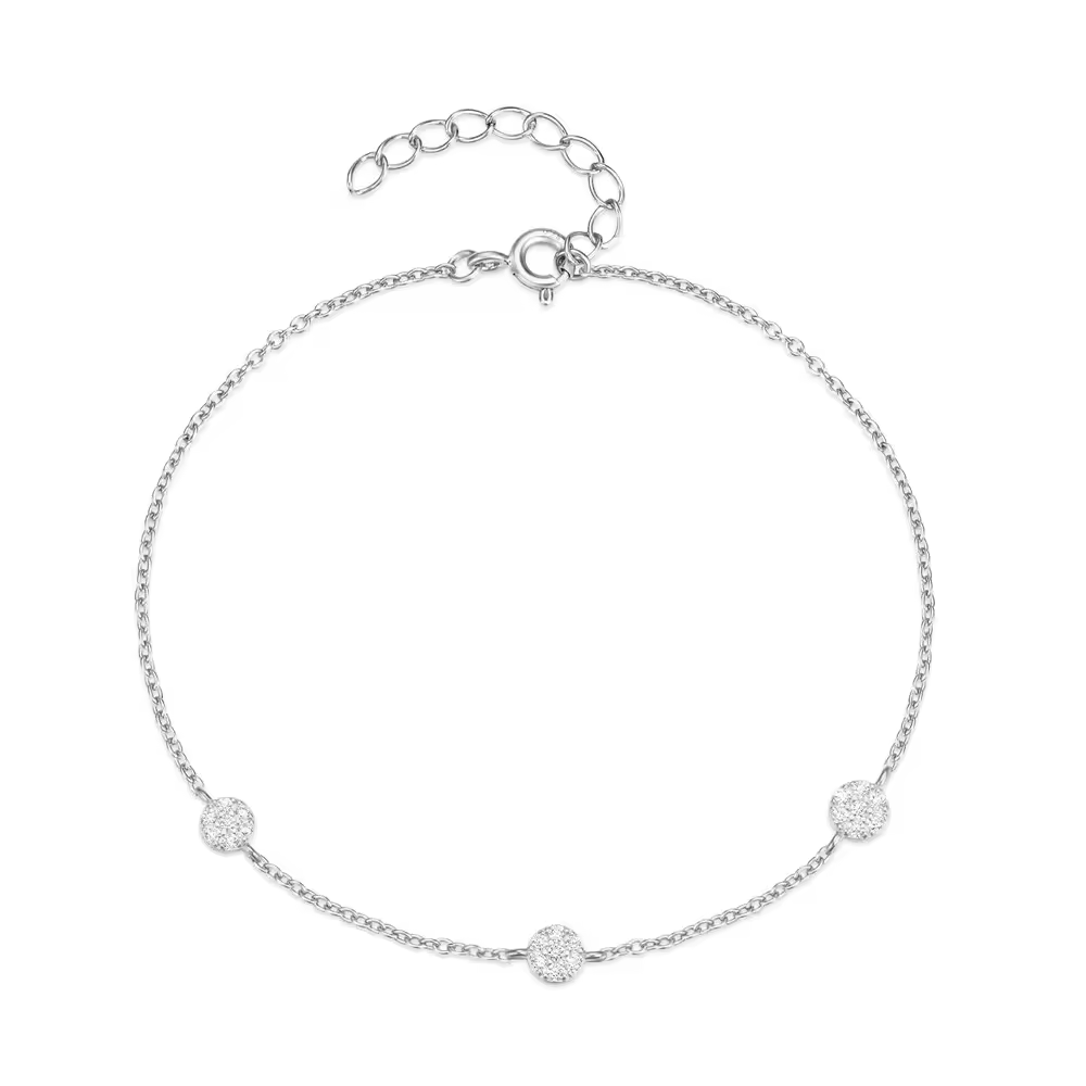 Armband 18kt Verguld Zilver | Zirconia