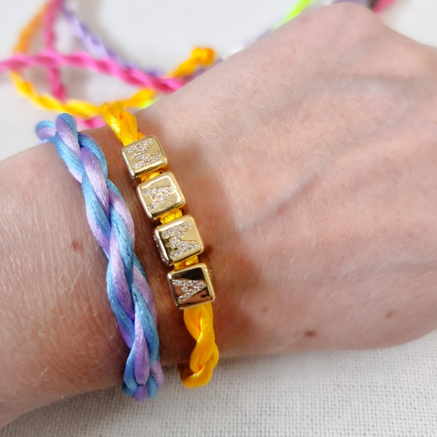 Aliki - Satin Bracelet Mama | Armband