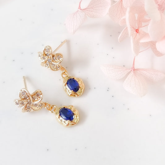 Oorringen 24kt Verguld | Helena Studs