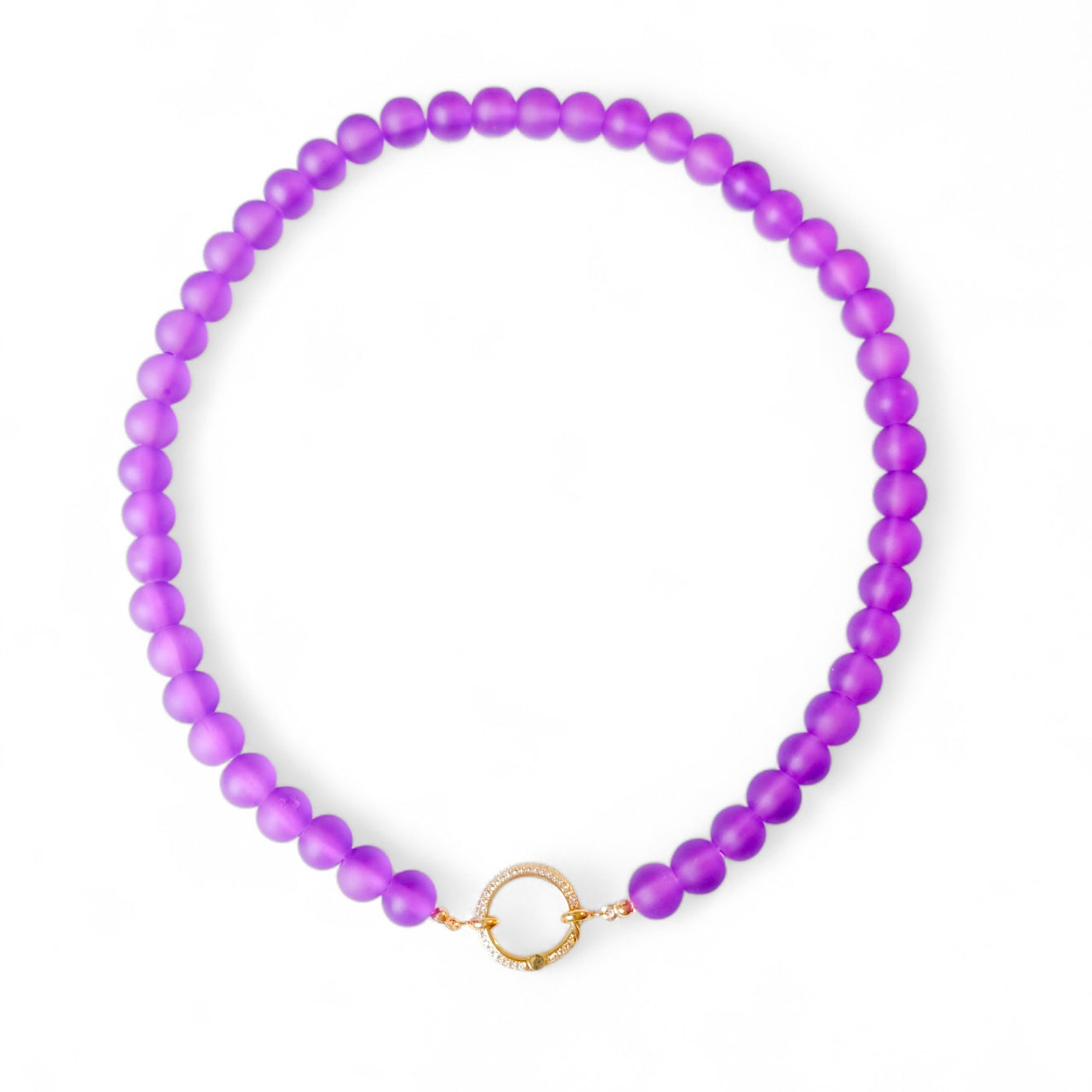 Ketting Glas Chunky  | Clip