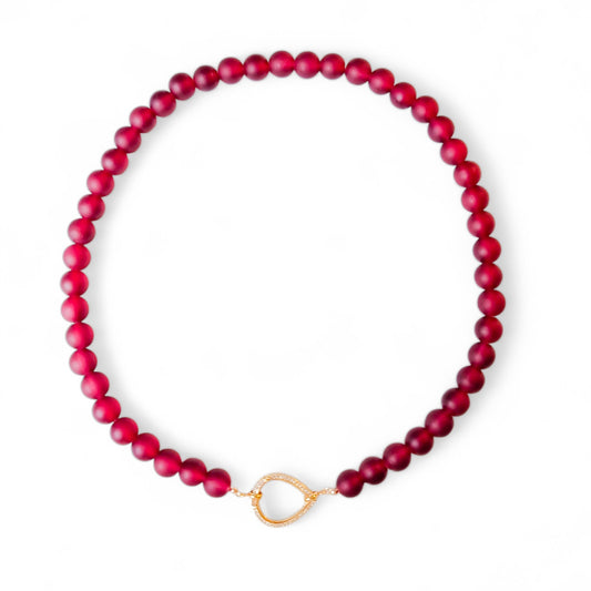 Ketting Glas Chunky  | Clip