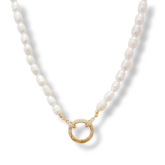 Zoetwater Parelketting | Clip