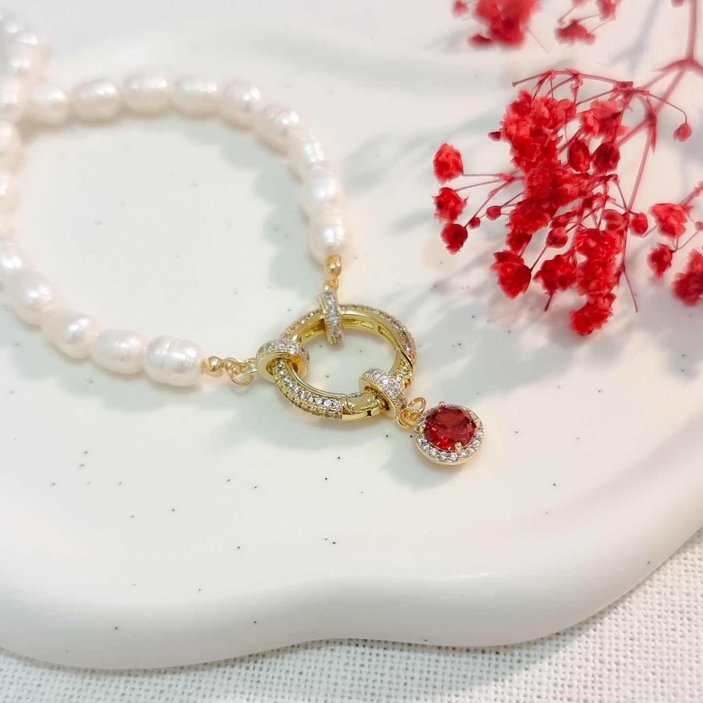 Zoetwater Parelketting | Clip