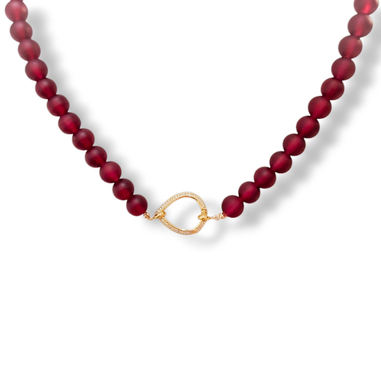 Ketting Glas Chunky  | Clip