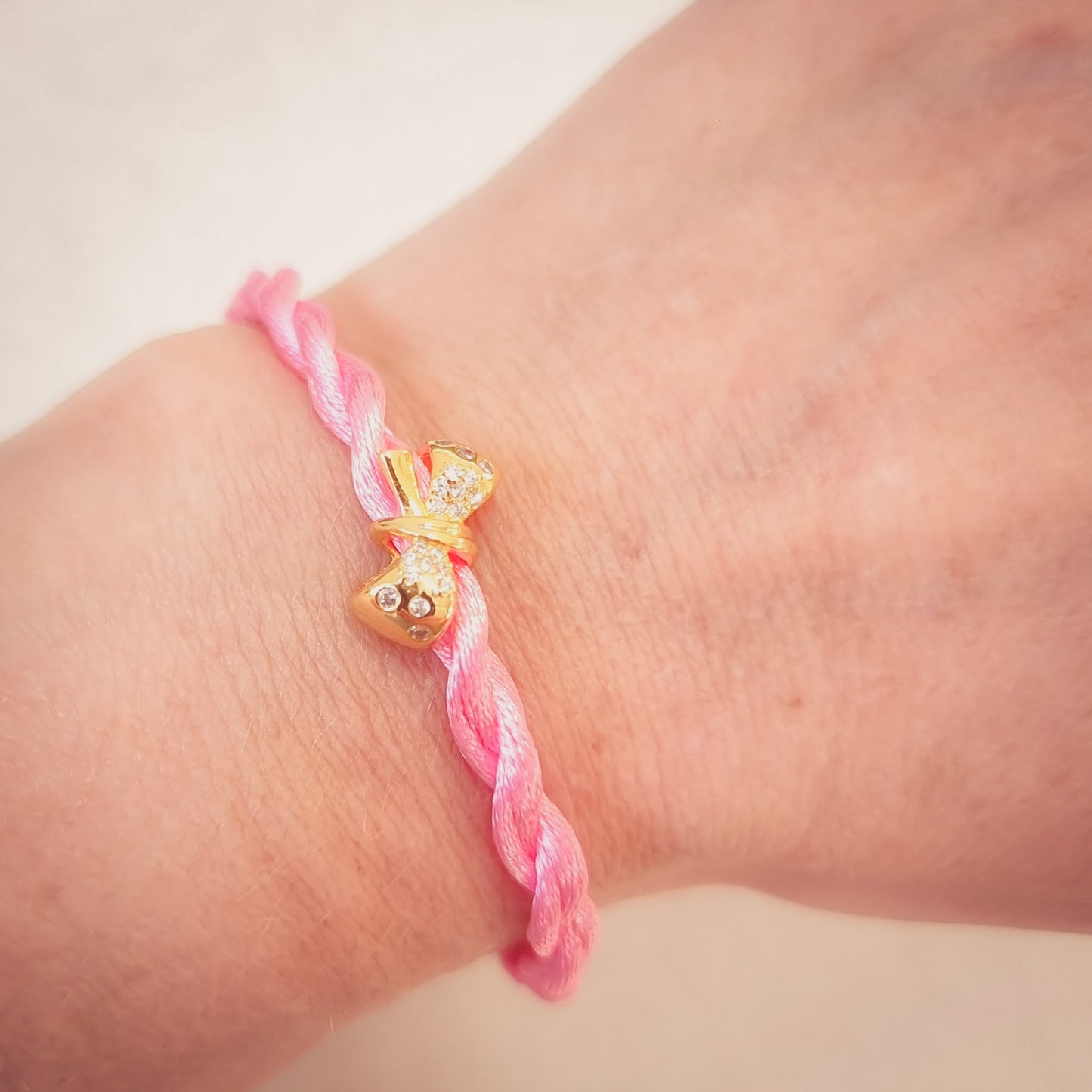 Aliki - Satin Bracelet Bow | Armband