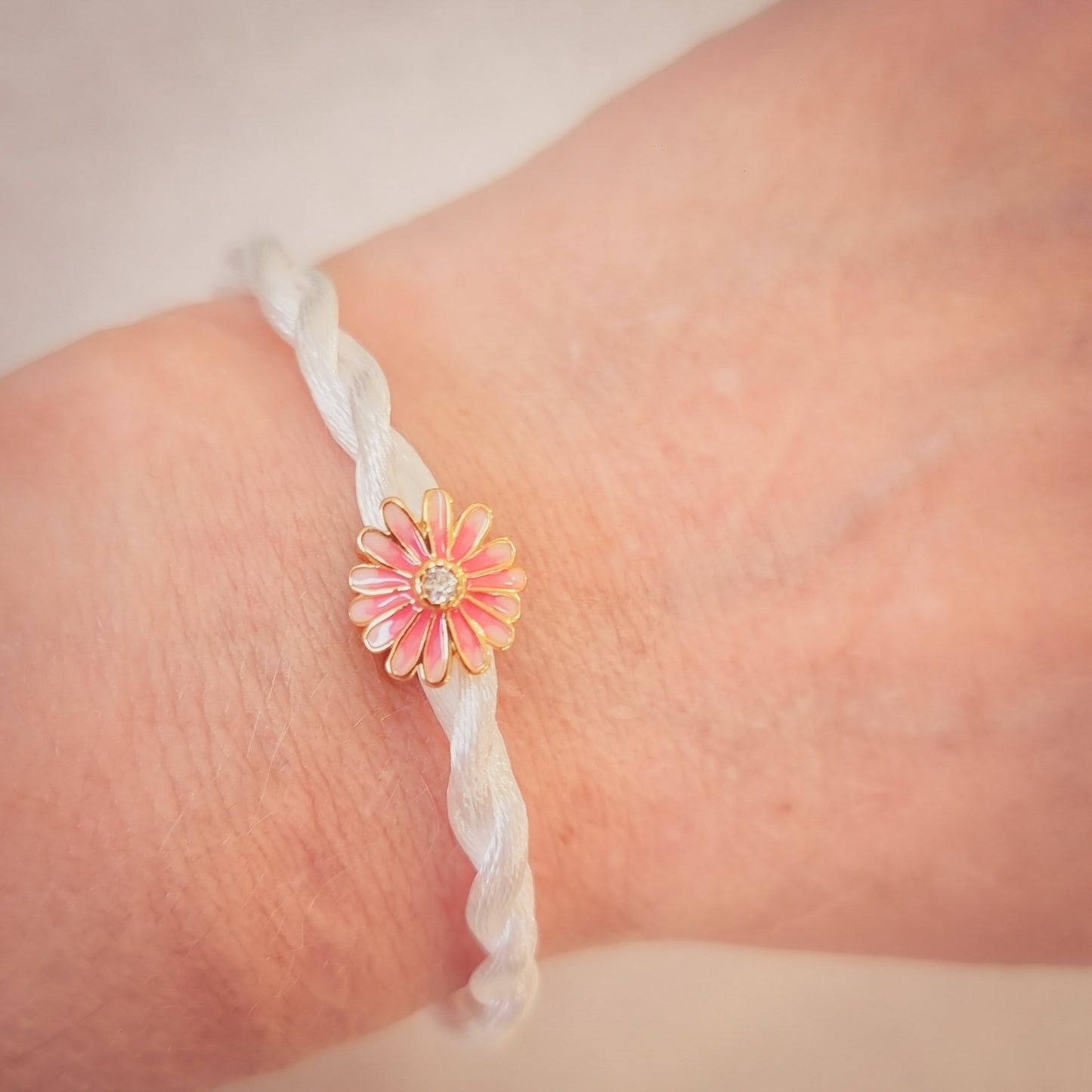 Aliki - Satin Bracelet Flower | Armband
