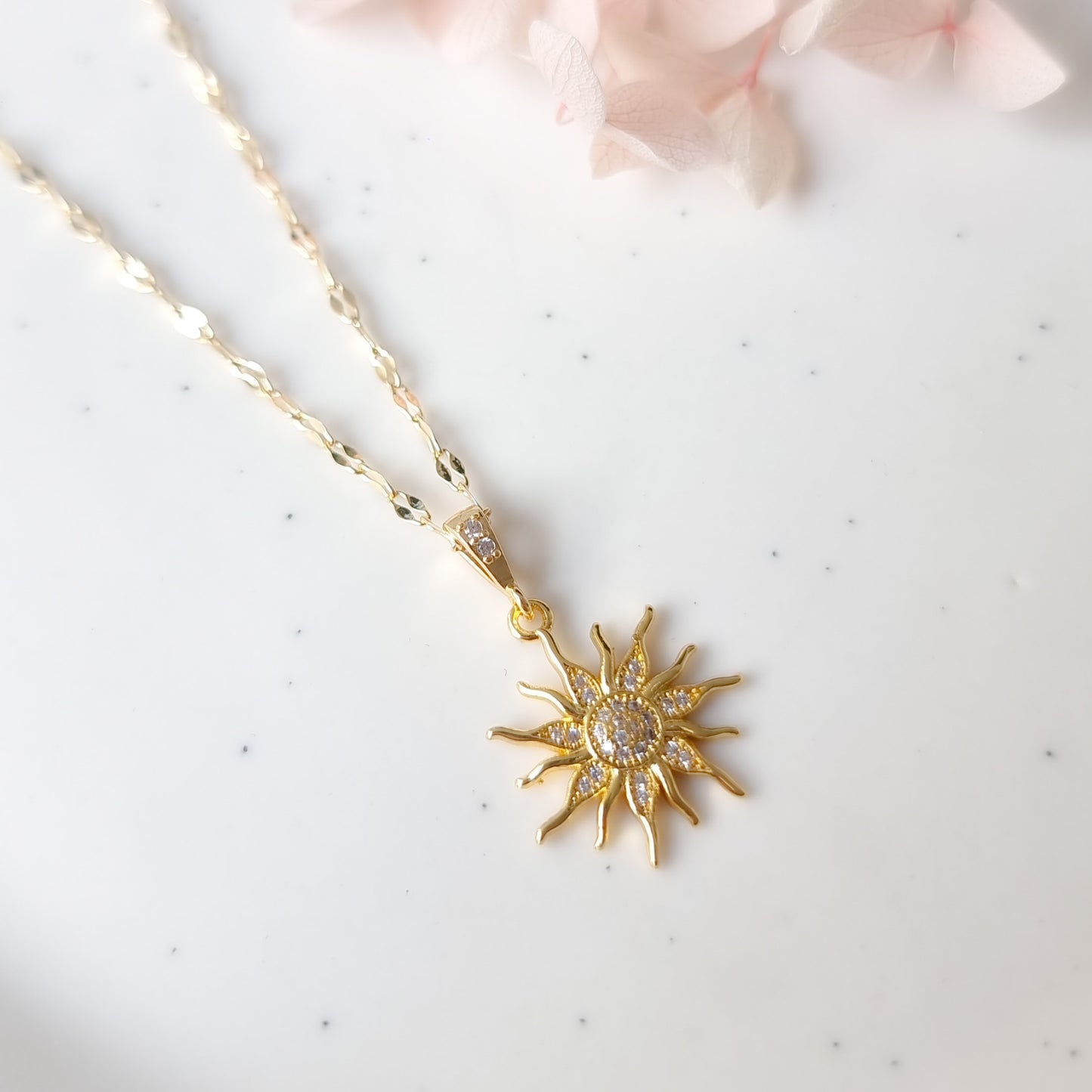 Ketting 24kt Verguld | Sunny