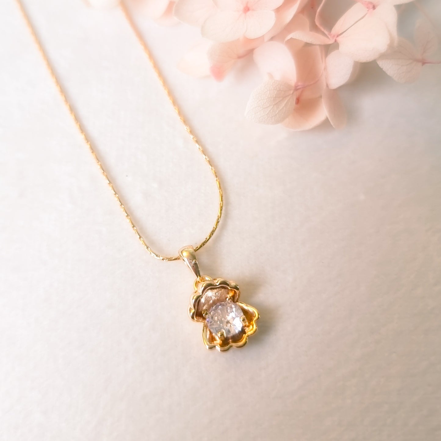 Ketting 24kt Verguld | Clam