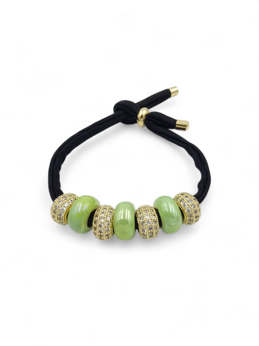 Aliki - Armband Groen/Goud