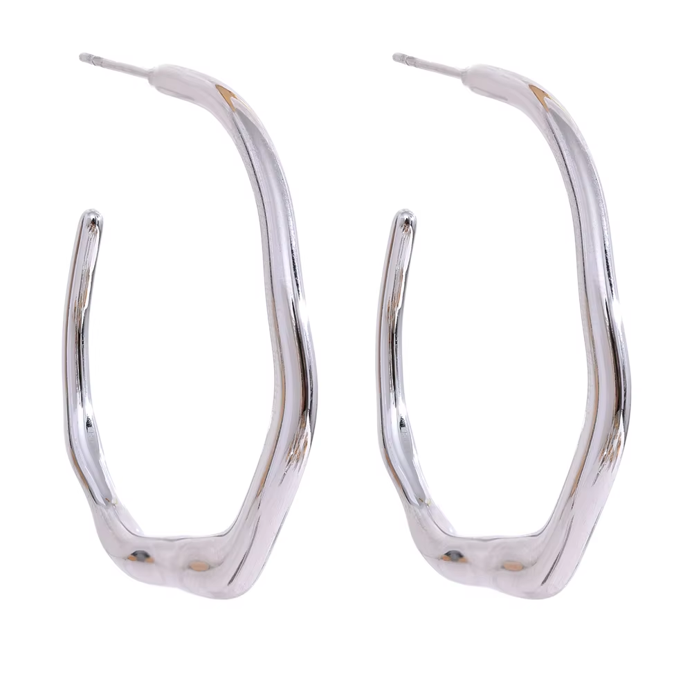 Geometrische Hoops | Oorringen