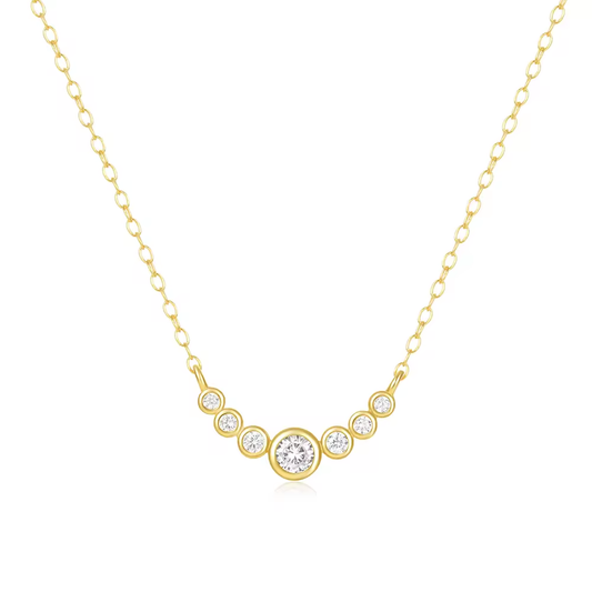 Ketting 18kt Verguld Zilver | Starry Night