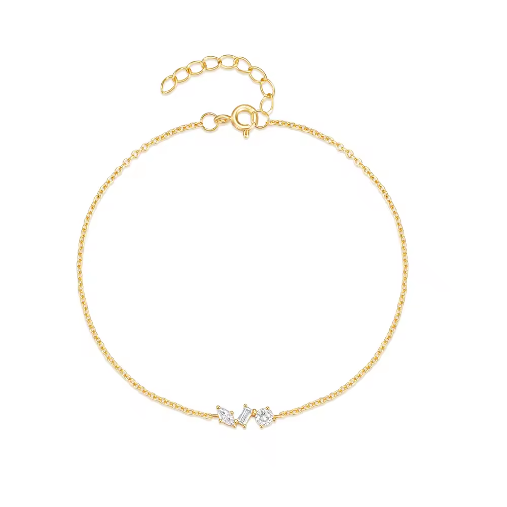 Armband 18kt Verguld Zilver | Elegant