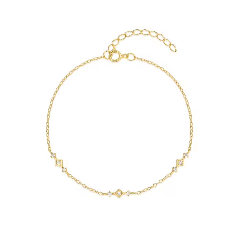 Armband 18kt Verguld Zilver | Stardust
