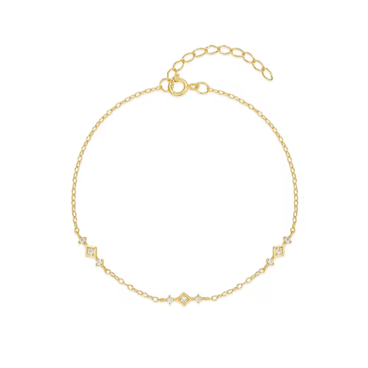 Armband 18kt Verguld Zilver | Stardust
