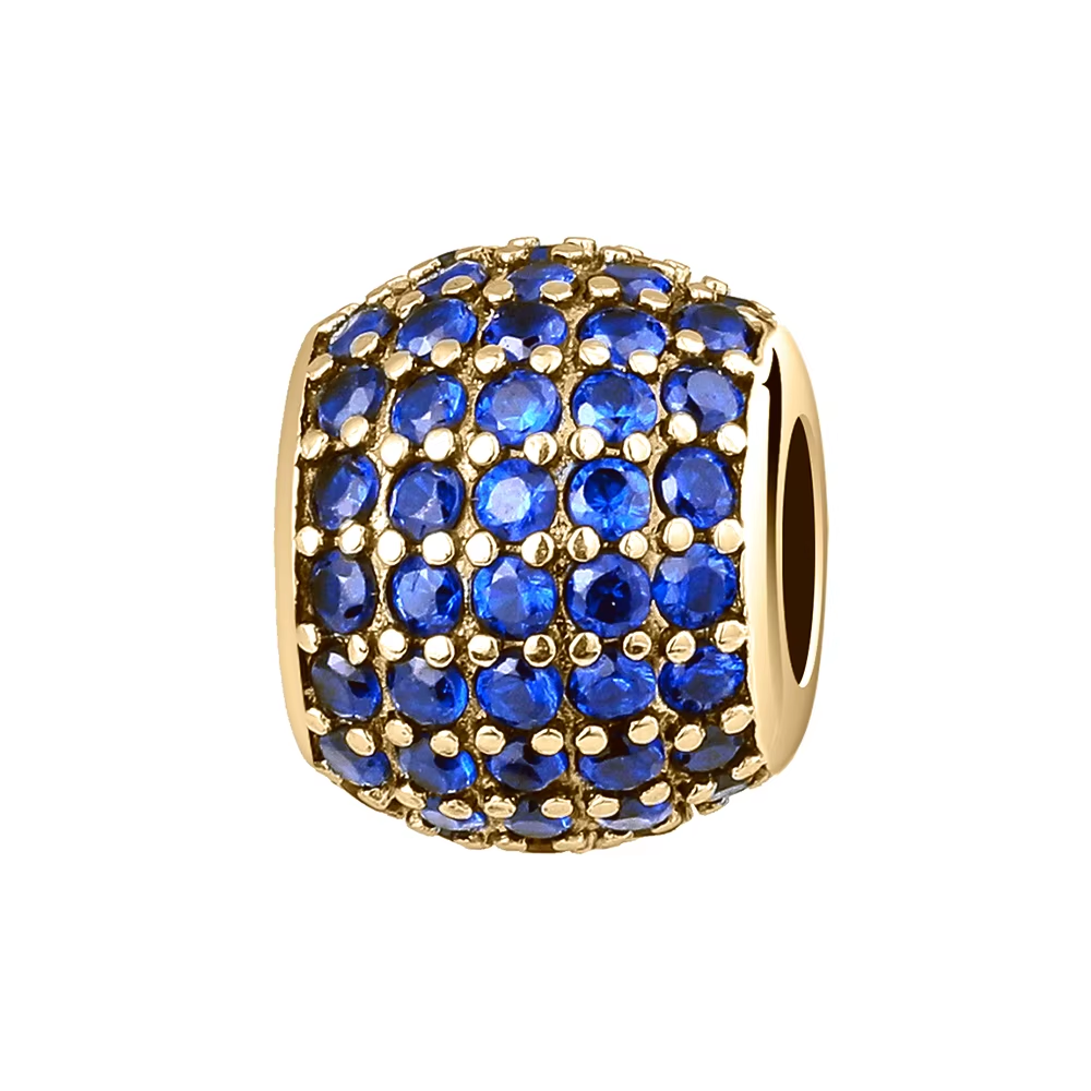 Blue Zirconia - Charm