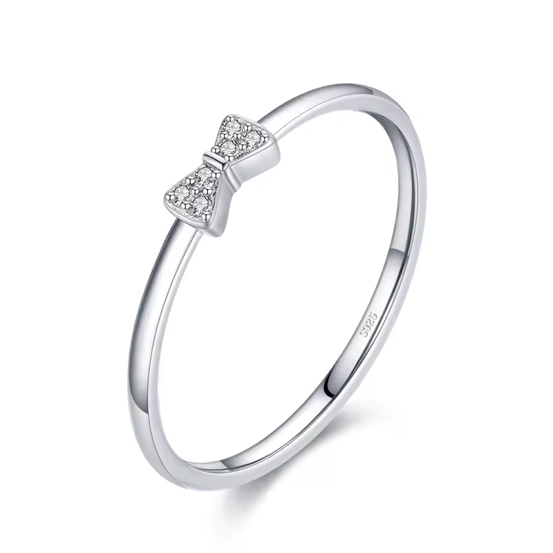 Ring 18kt Verguld Zilver | Zirconia Strik