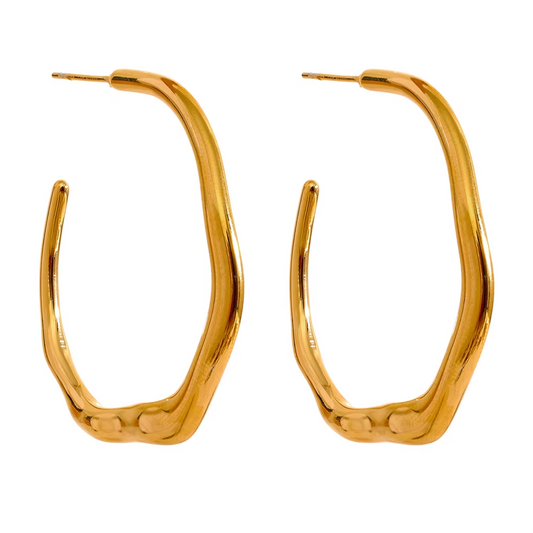 Geometrische Hoops | Oorringen