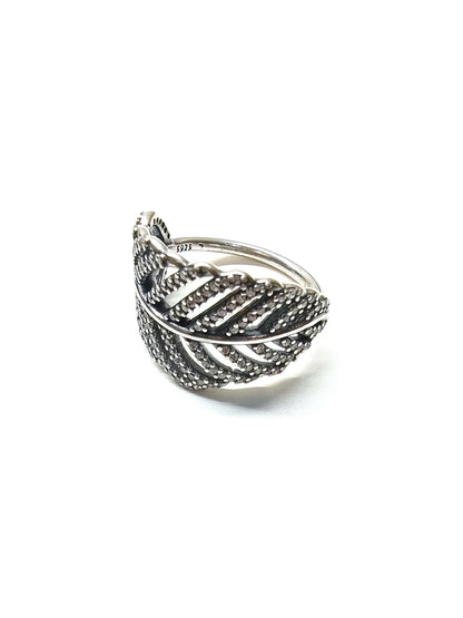 Zirkonia Leaf | Ring