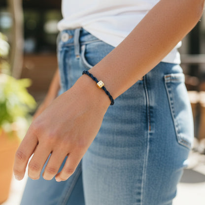 Twisted Satijn Armband | Dice