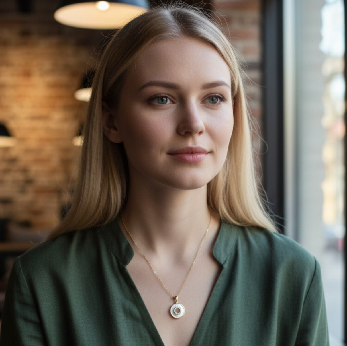 Ketting 24kt Verguld | Circle