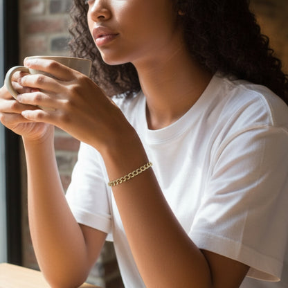 Armband 24kt Verguld | Schakelarmband