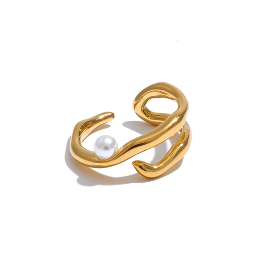 Geometrische Parel – Ring
