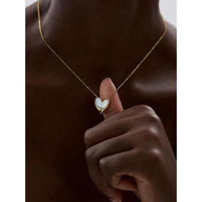 Schelp Hart | Ketting