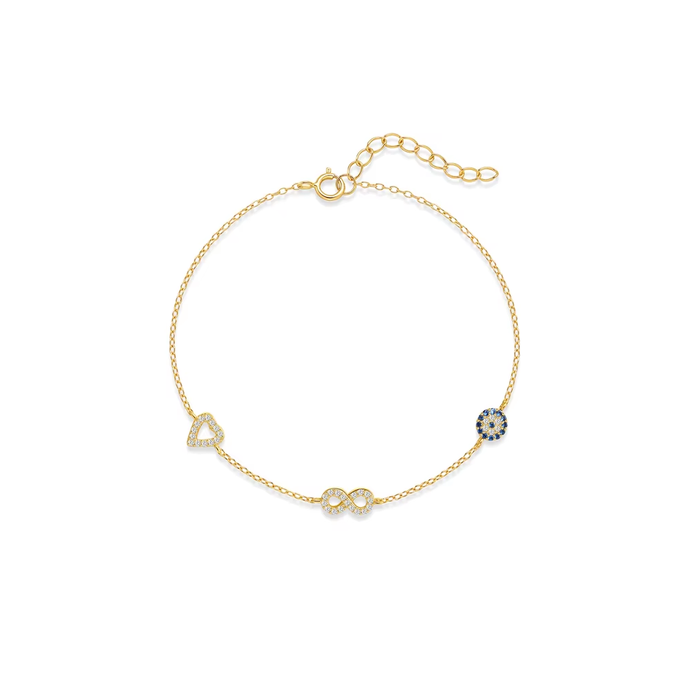 Armband 18kt Verguld Zilver | Lucky