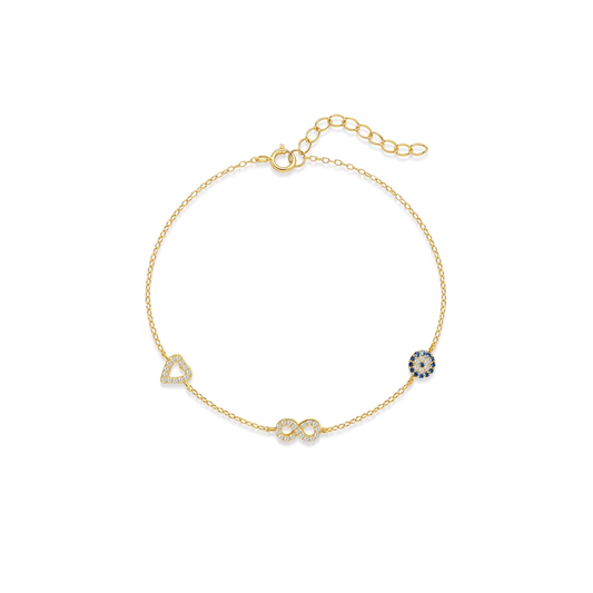 Armband 18kt Verguld Zilver | Lucky