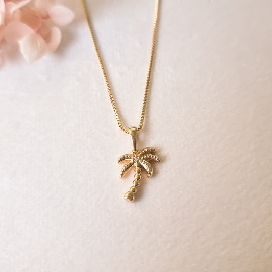 Ketting 24kt Verguld | Palmtree
