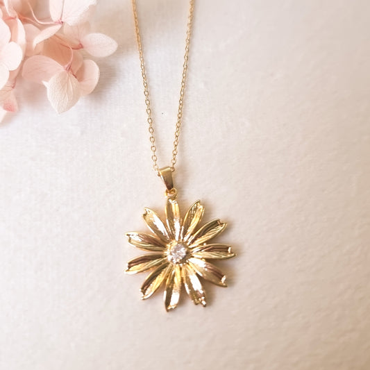 Ketting 24kt Verguld | Sunflower