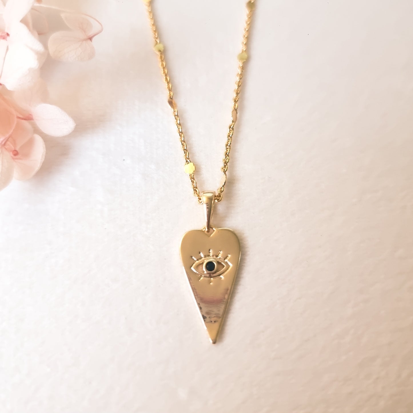 Ketting 24kt Verguld | Evil Eye