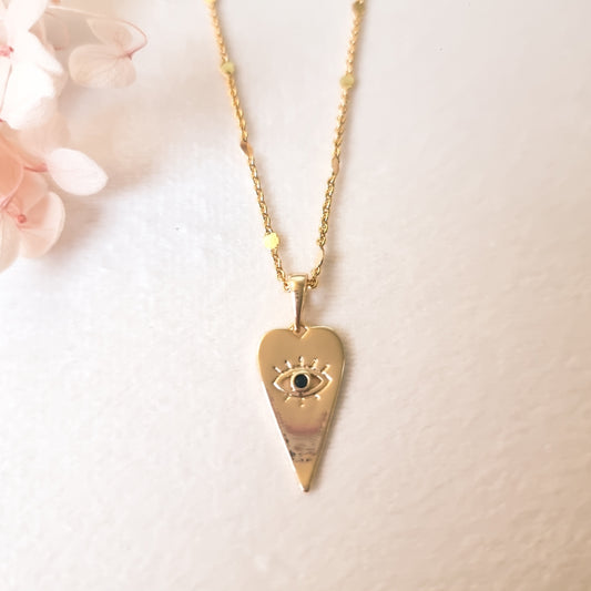 Ketting 24kt Verguld | Evil Eye
